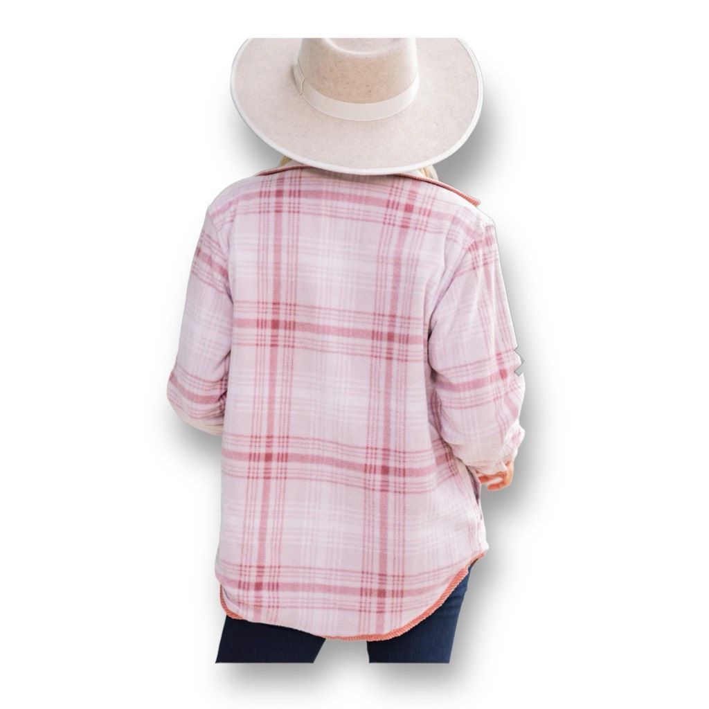 Other Love Tree Reversible Corduroy Plaid Jacket Shacket Size Medi Size M / US 6-8 / IT 42-44 - 2 Thumbnail