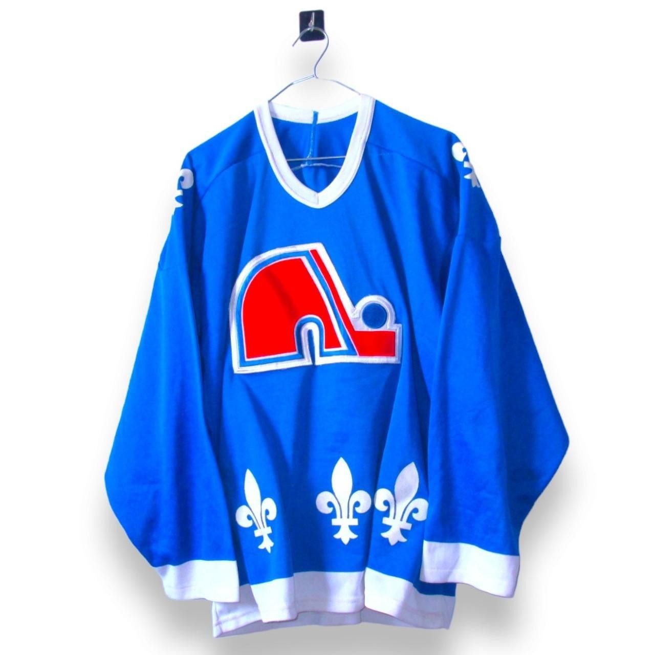 Quebec Nordiques Canada 1990 1992 NHL Hockey Maillot Shirt