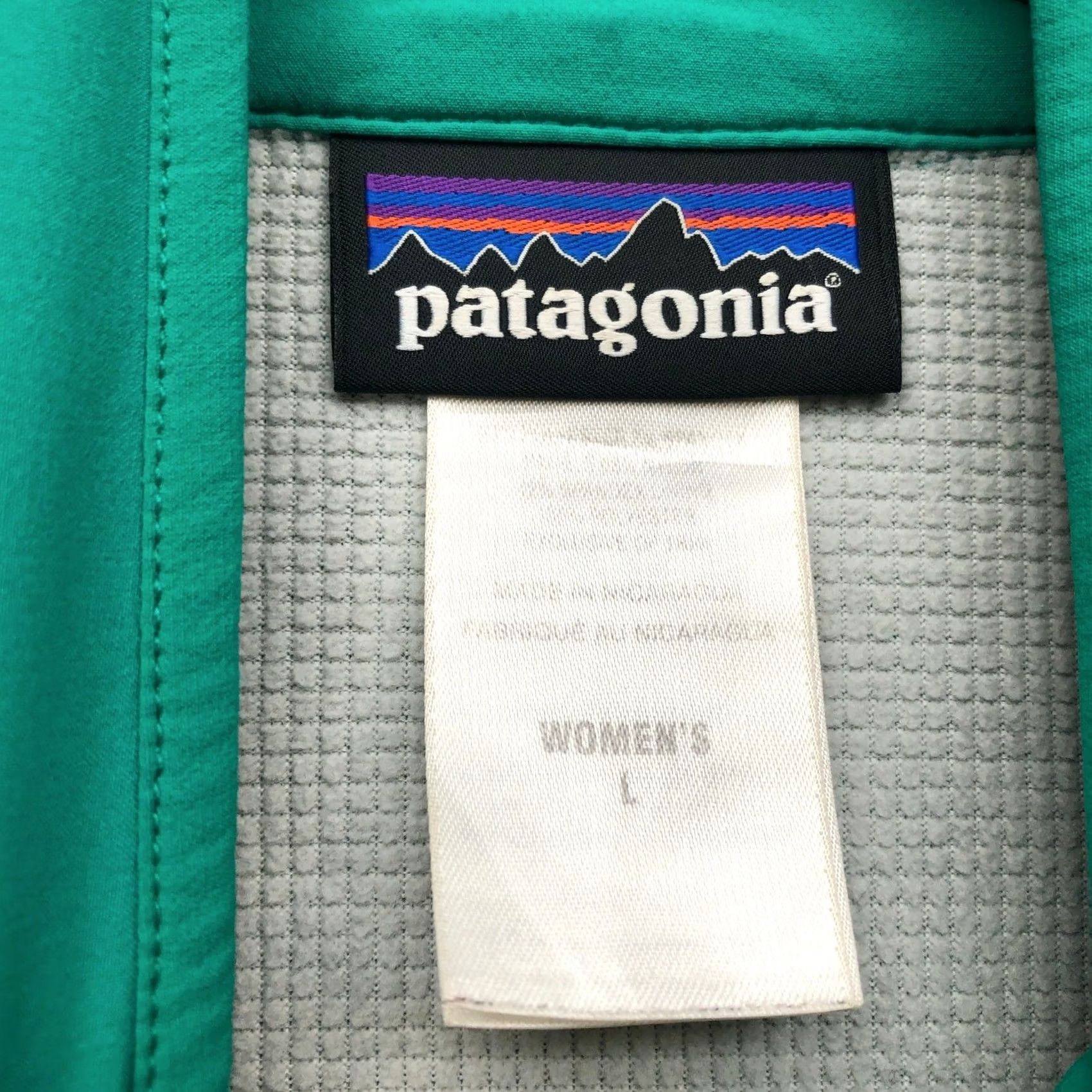 Patagonia Patagonia Jacket Womens L Emerald Logo Polartec Adze Hybrid Full Zip Pockets Short Length Size L / US 10 / IT 46 - 3 Thumbnail