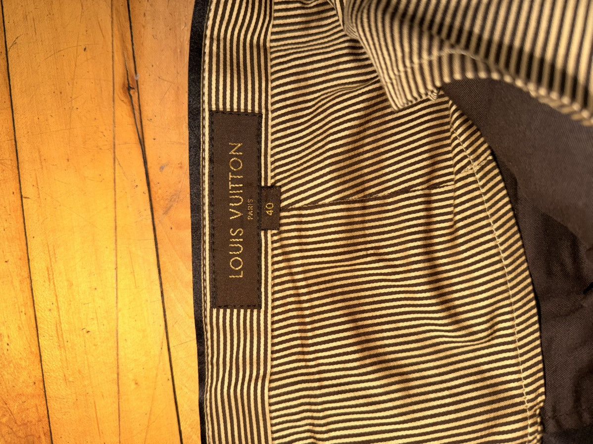Louis Vuitton Louis Vuitton Single Breasted Chocolate Tuxedo Size 48R - 13 Thumbnail