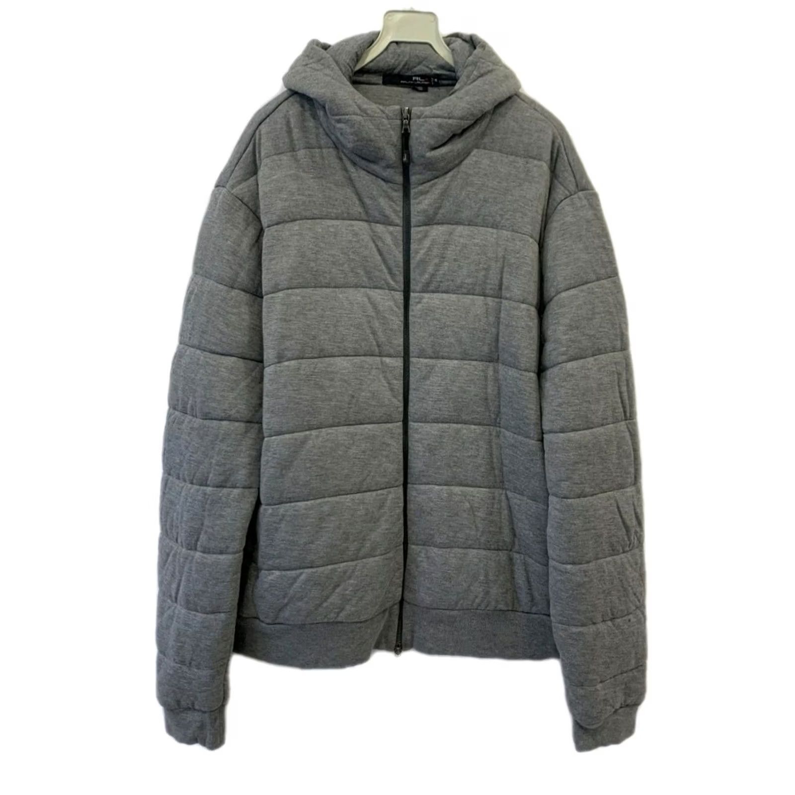 Ralph Lauren VINTAGE RLX Ralph Lauren Puffer Jacket Mens XXL Grey Modal Tencel Quilted Hooded #222 Size US XXL / EU 58 / 5 - 2 Thumbnail