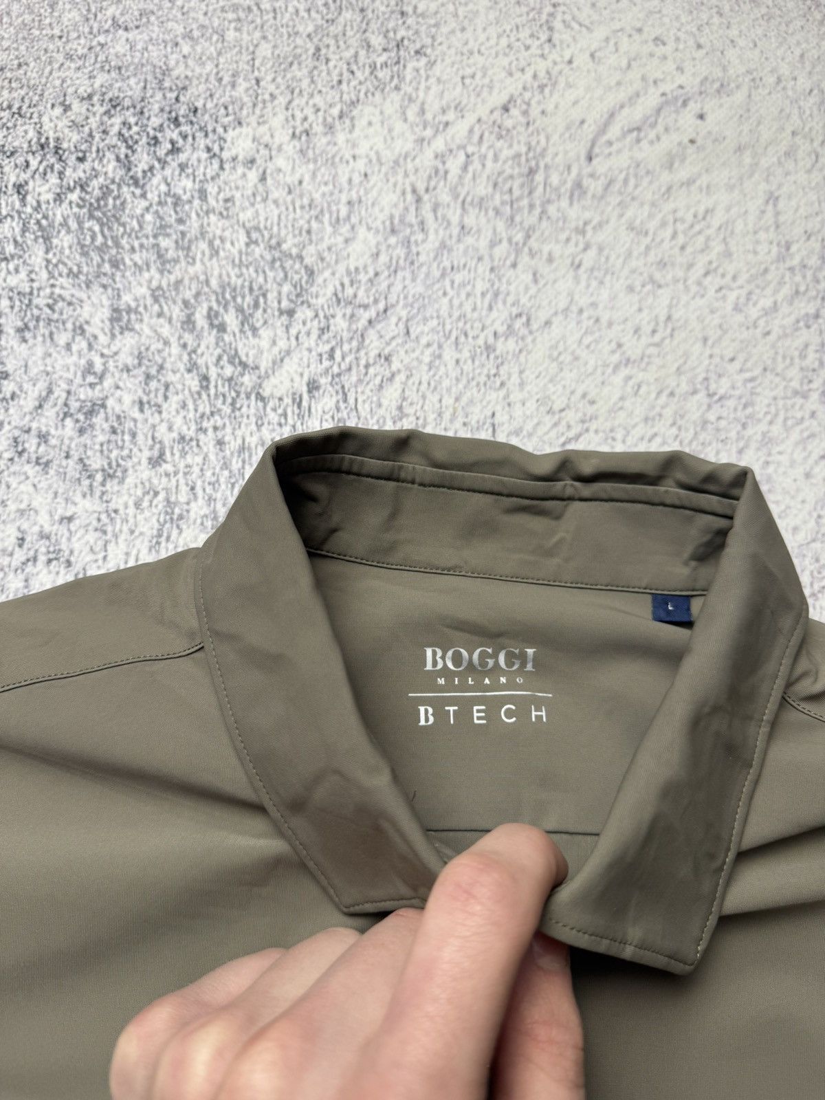 Boggi Boggi Milano Btech Shirt Button Up Size US L / EU 52-54 / 3 - 11 Thumbnail
