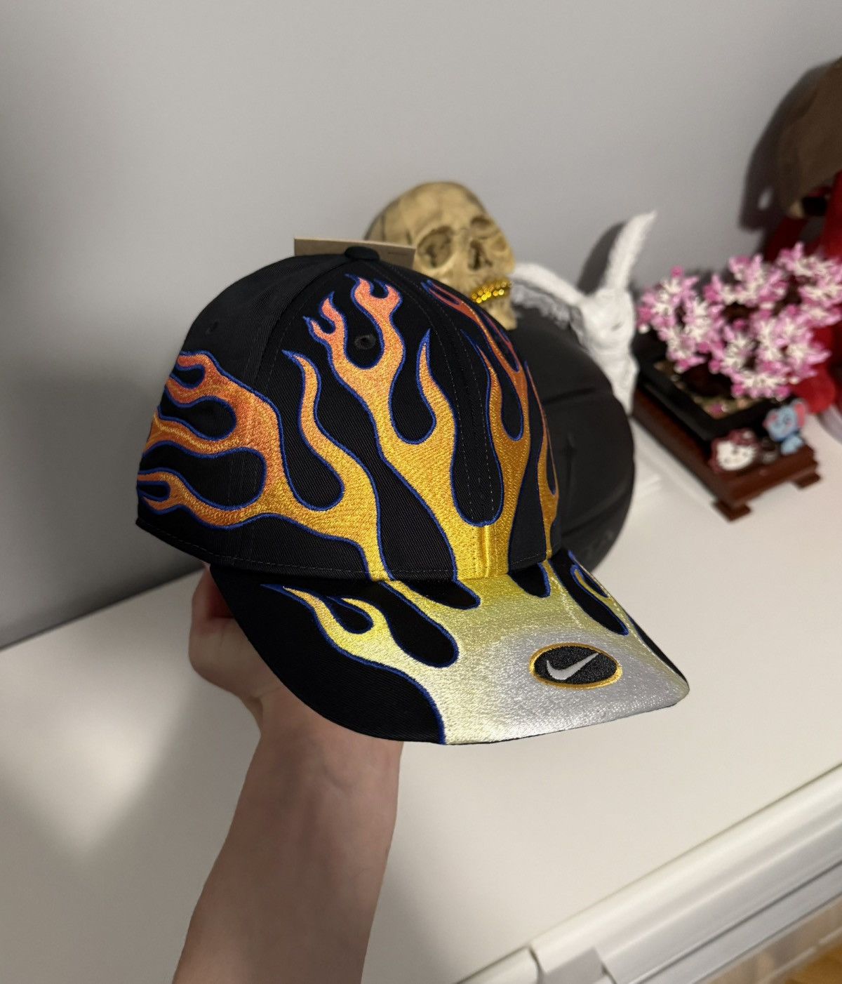 Nike Nike OG Flame Club Cap Black TN Tuned Air Max Retro Y2K Size ONE SIZE - 3 Thumbnail