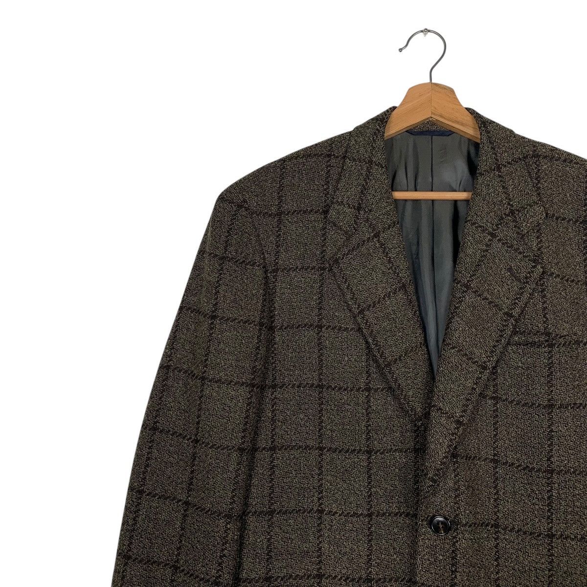 Christian Dior Monsieur Vintage Christian Dior Monsieur Checkered Wool Casual Jacket Size US S / EU 44-46 / 1 - 6 Thumbnail