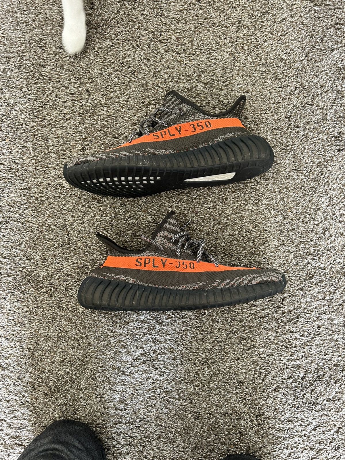Adidas Yeezy 350 v2 Carbon Beluga Size US 11.5 / EU 44-45 - 1 Thumbnail