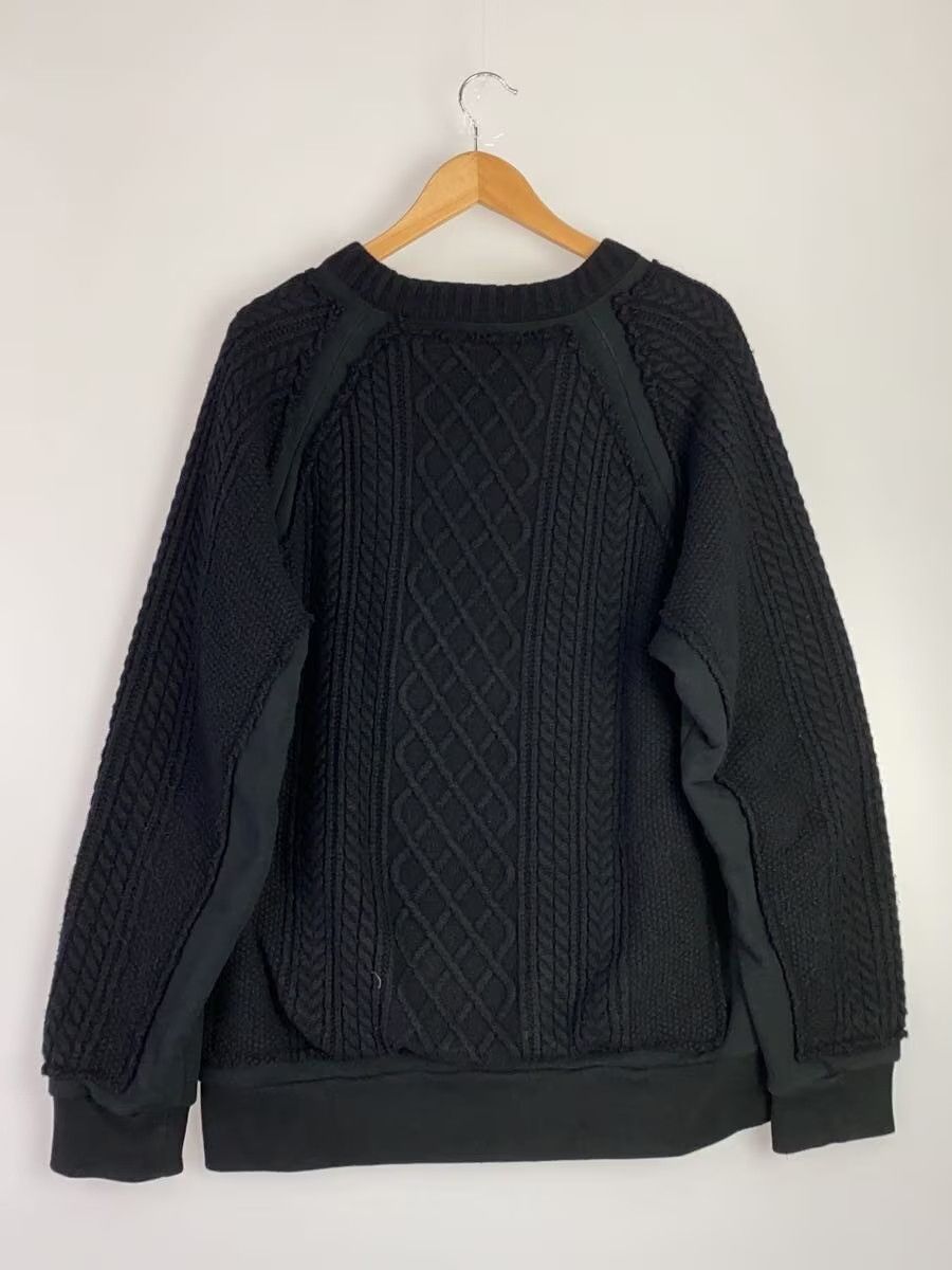 Undercover Reconstructed Hybrid Cable Knit Sweater Sweatshirt Size US XL / EU 56 / 4 - 2 Thumbnail