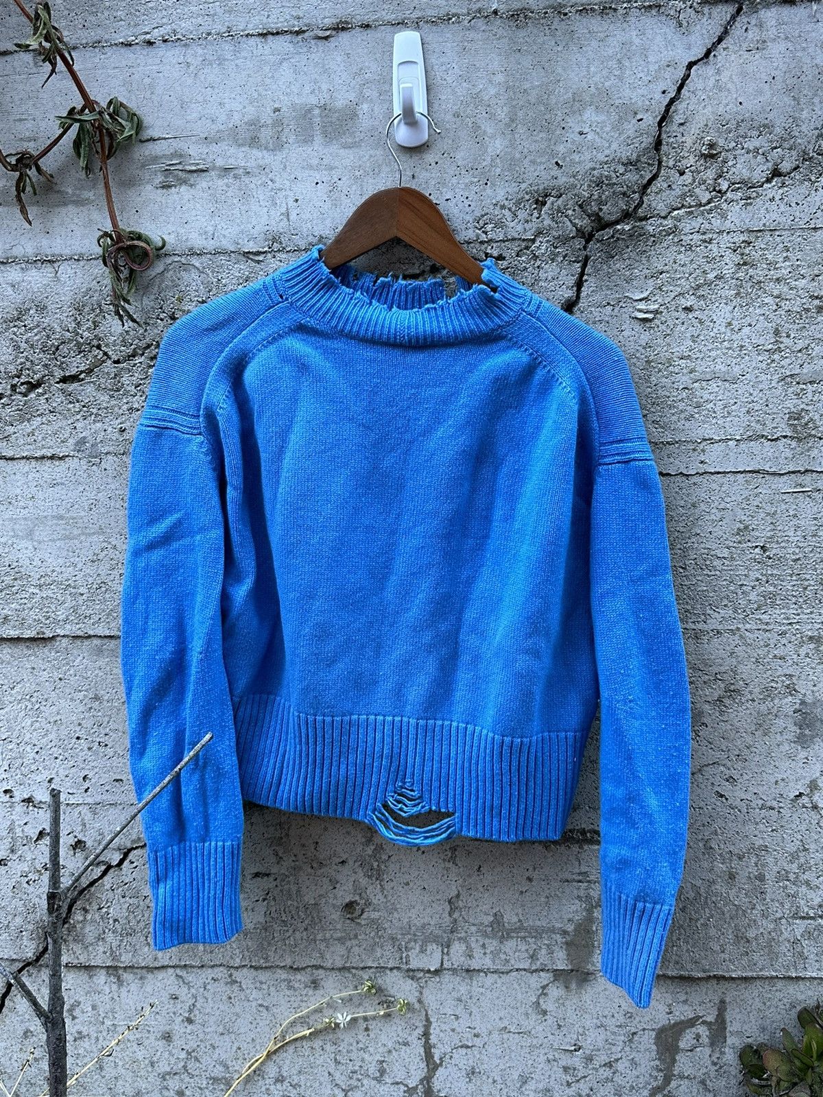 Helmut Lang RARE GRAIL helmut lang raw edge sweater Size US S / EU 44-46 / 1 - 3 Thumbnail