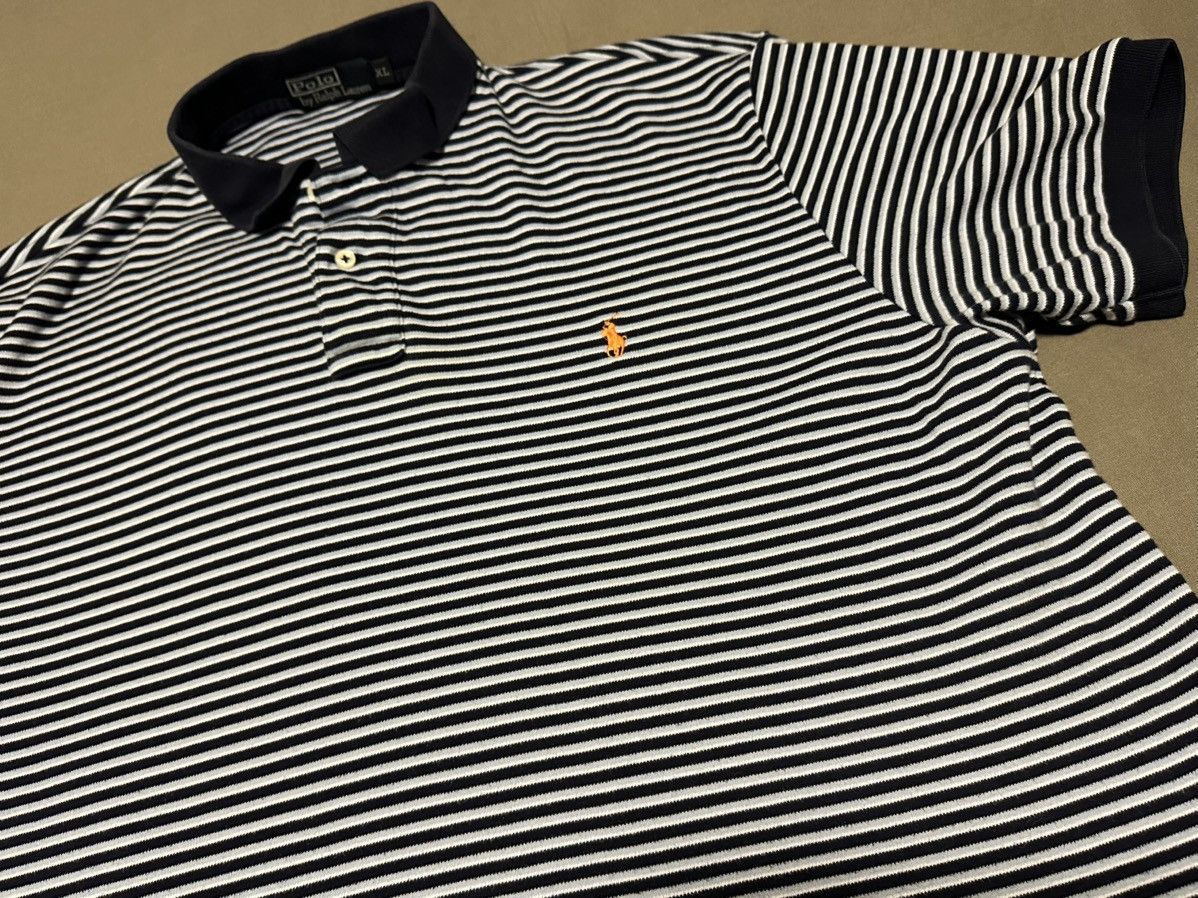 Polo Ralph Lauren Polo Ralph Lauren Polo Shirt Size XL Blue & White Striped Size US XL / EU 56 / 4 - 1 Thumbnail