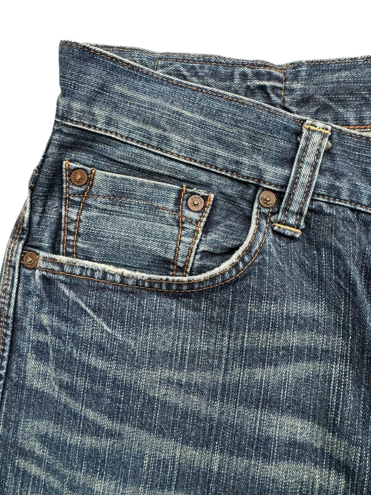 Edwin Vintage Edwin XV Distressed Baggy Jeans lgb style Size US 34 / EU 50 - 5 Thumbnail
