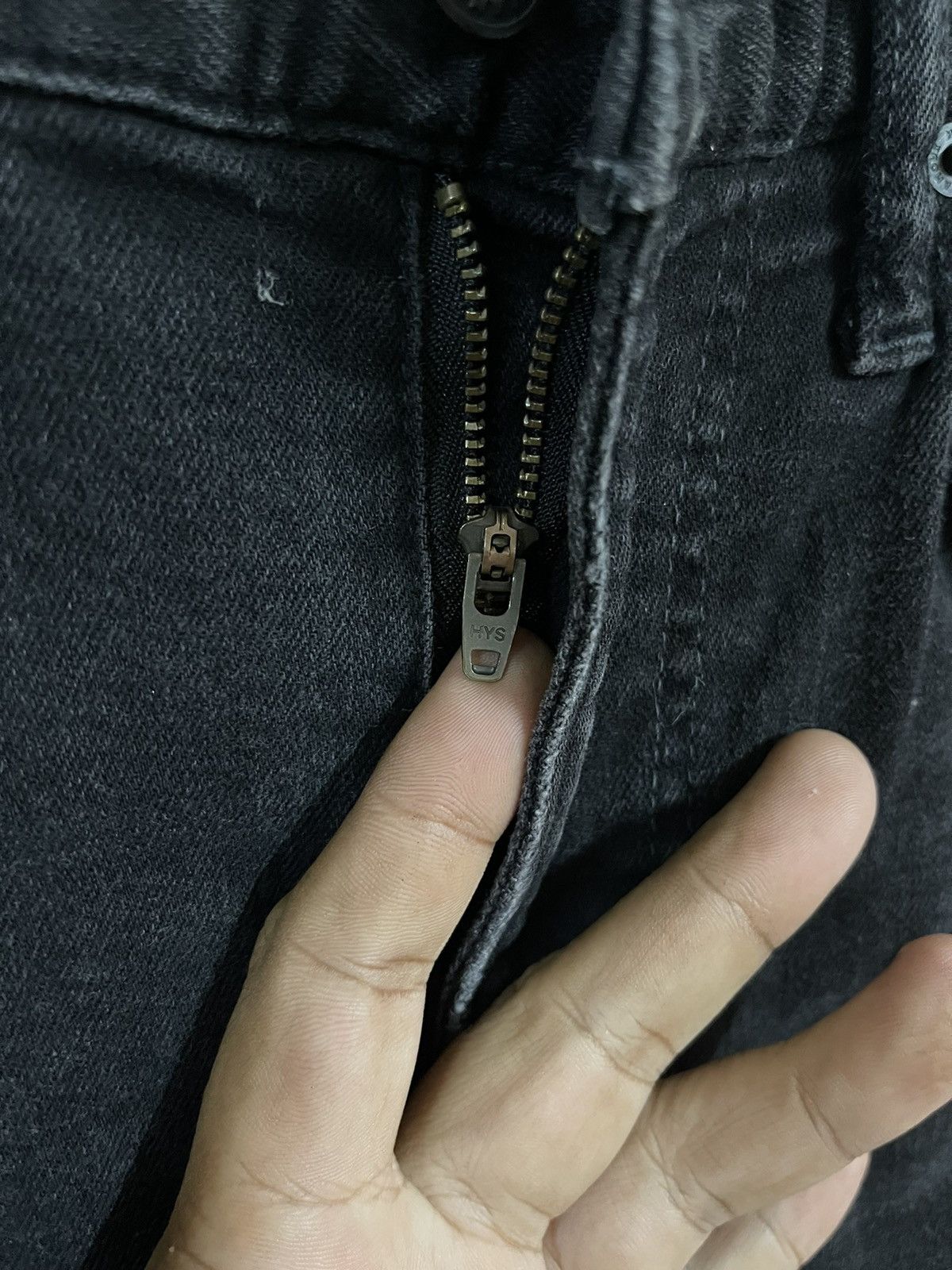 Hysteric Glamour × Japanese Brand Hysteric Glamour Black Skinny Jeans W30 L37 Distressed Punk Size US 30 / EU 46 - 11 Thumbnail