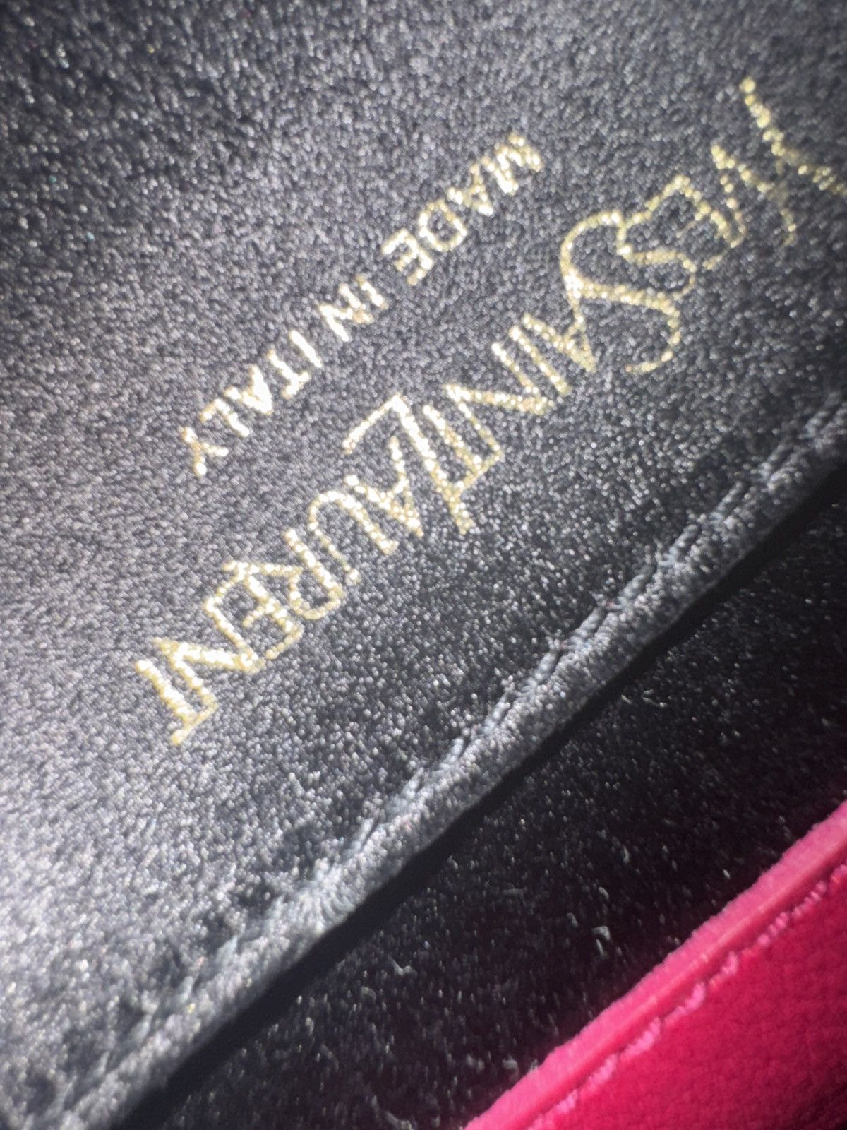 Yves Saint Laurent Pink YSL clutch bag Size ONE SIZE - 7 Thumbnail