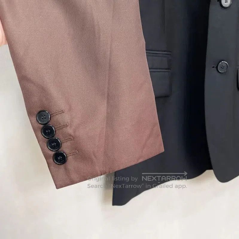 Givenchy Givenchy Wool Men's Outerwear in Dark Blue . Size US L / EU 52-54 / 3 - 6 Thumbnail