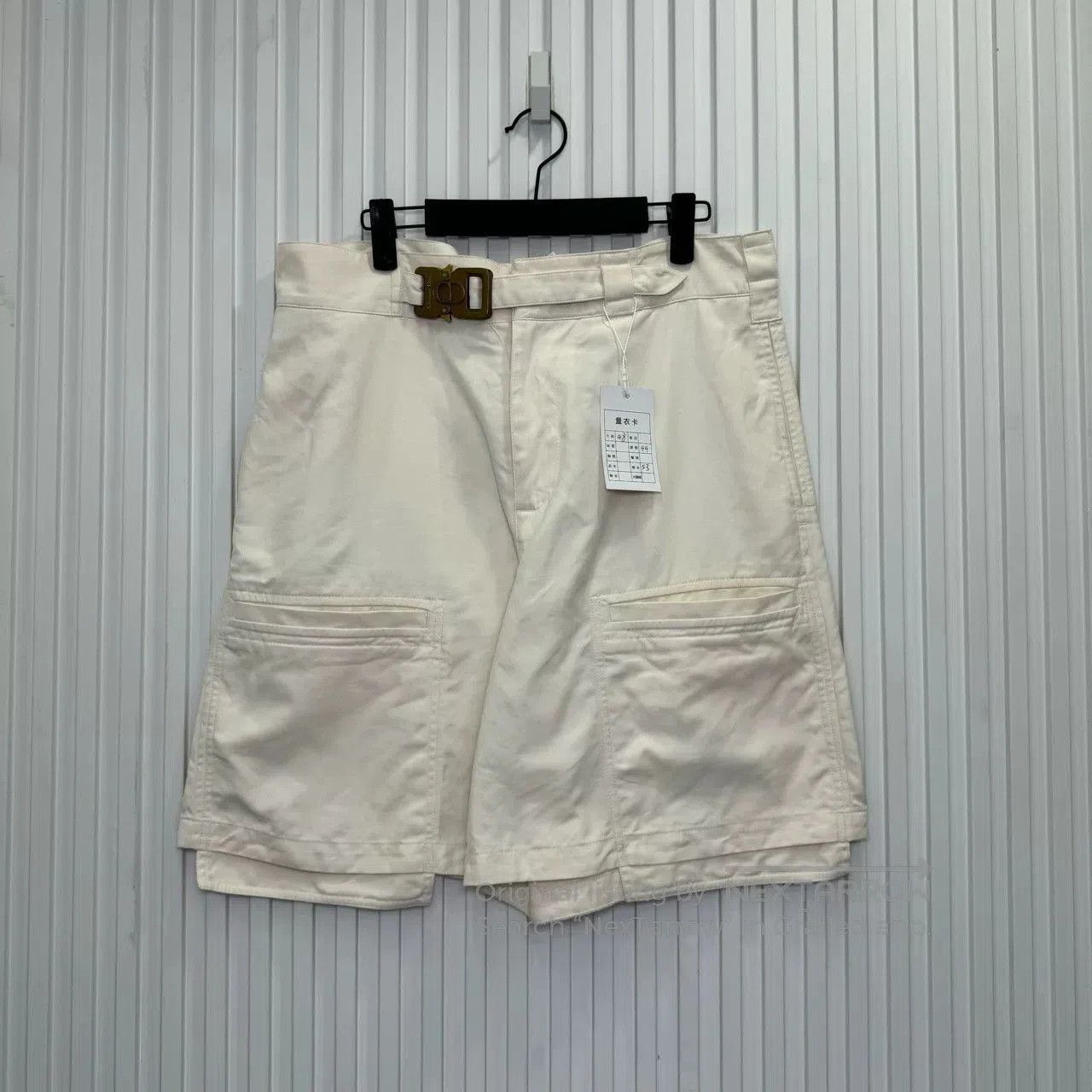 Dior Dior Functional Buckle Shorts. Size US 32 / EU 48 - 1 Thumbnail