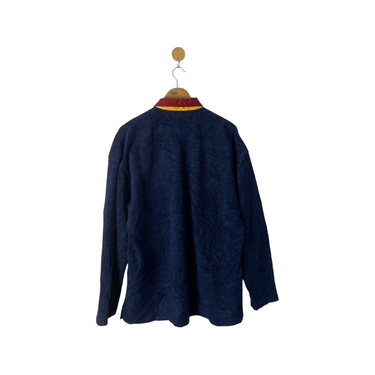 Tommy Hilfiger × Vintage Vintage 90s Tommy Hilfiger Fleece Sweater Size US L / EU 52-54 / 3 - 2 Thumbnail