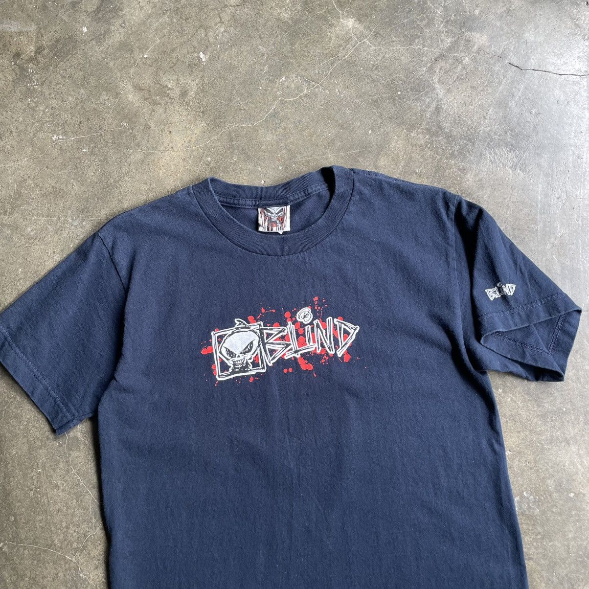 Blind Skateboards 90s Blind Skater Rare Tshirt 🍒 Size US S / EU 44-46 / 1 - 1 Thumbnail