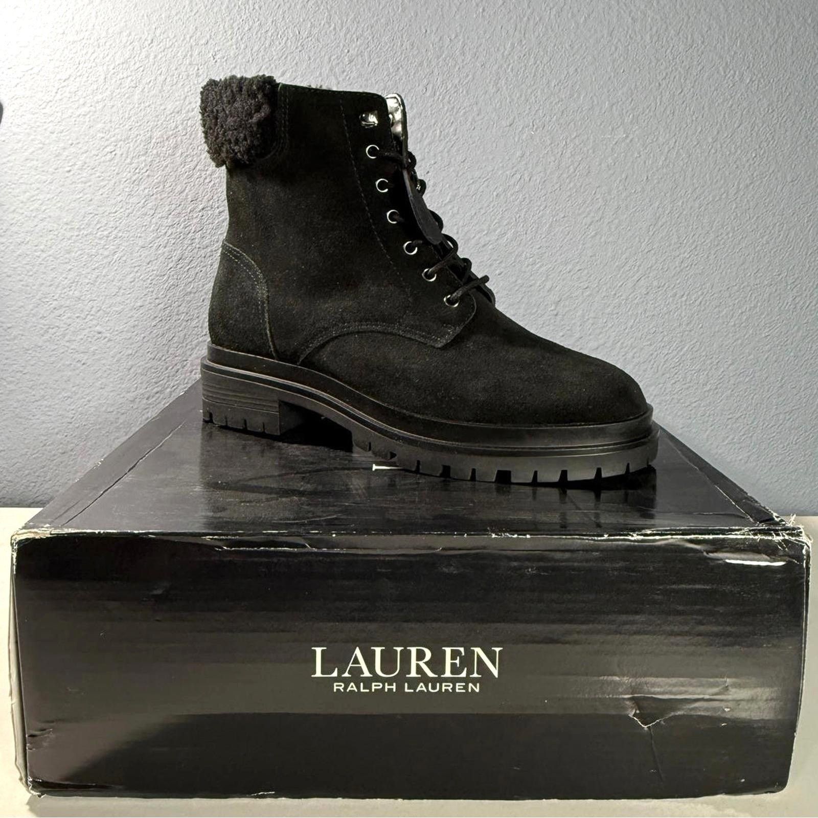 Lauren Ralph Lauren Lauren Ralph Lauren Suede Women's Lace-Up Boots Size 7 Size US 7 / IT 37 - 3 Thumbnail