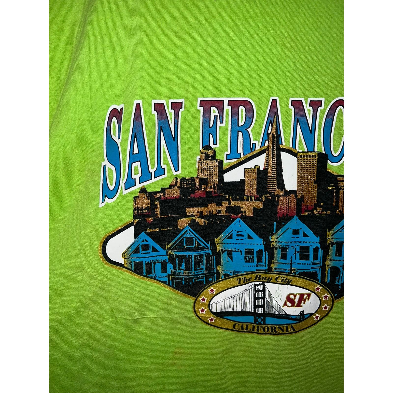 Vintage Vintage San Francisco Shirt The Bay City California Tee VTG Size US XXL / EU 58 / 5 - 2 Thumbnail