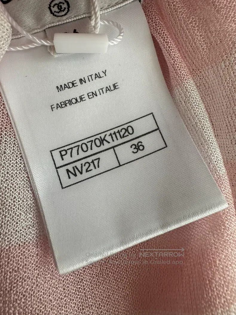 Chanel Chanel Pink striped suspenders Size XS / US 0-2 / IT 36-38 - 5 Thumbnail