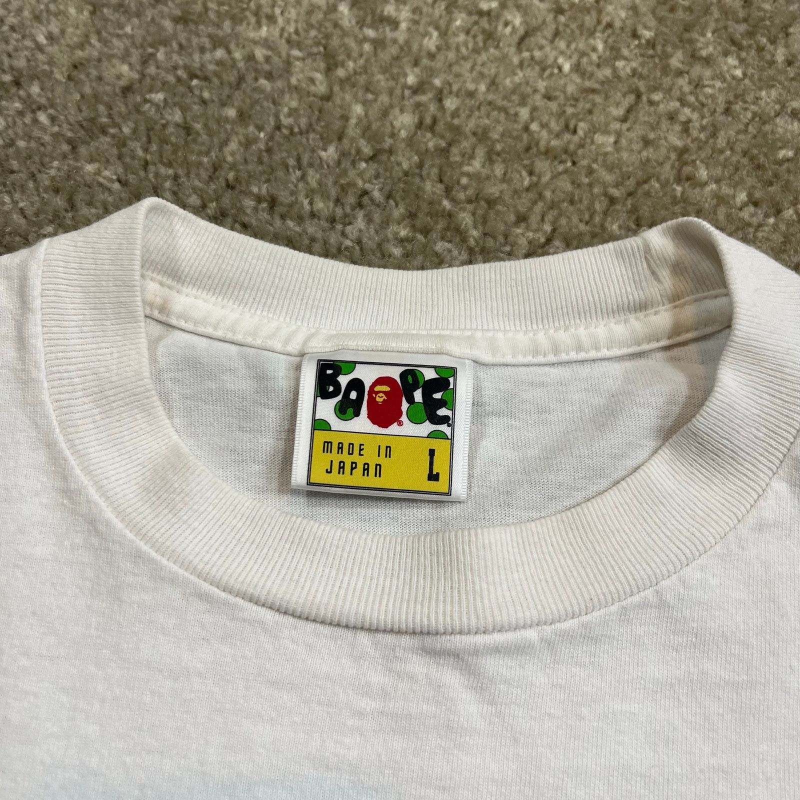 Bape × Nigo Authentic Bape x Teriyaki Boyz Shark Tee L Size US L / EU 52-54 / 3 - 4 Thumbnail