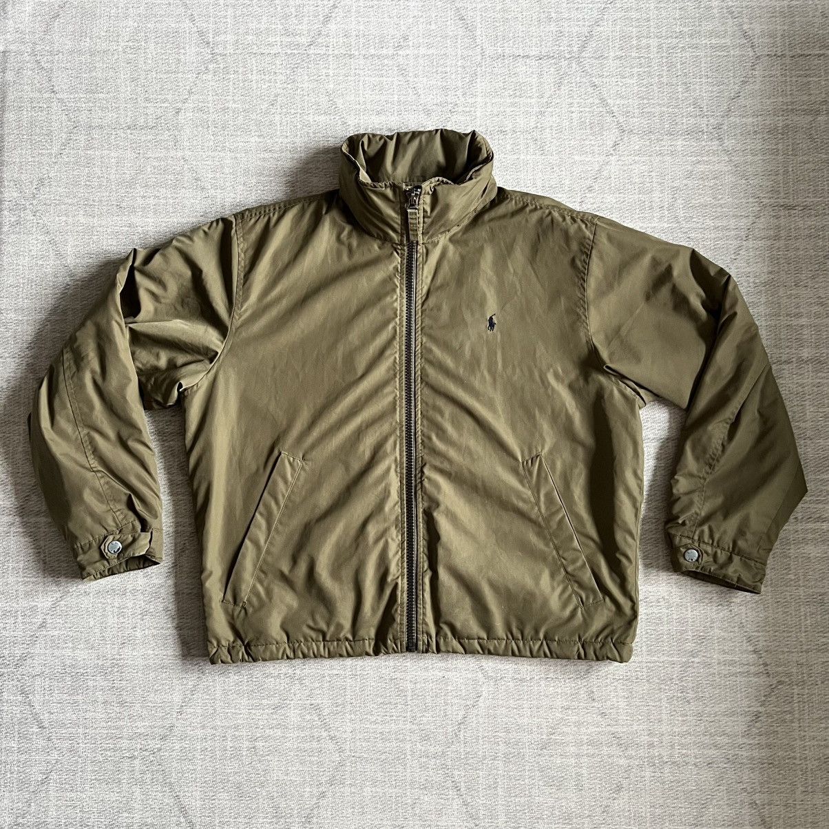 Polo Ralph Lauren Vintage 2000s Y2K Polo Ralph Lauren Green Bomber Jacket Size US L / EU 52-54 / 3 - 1 Thumbnail