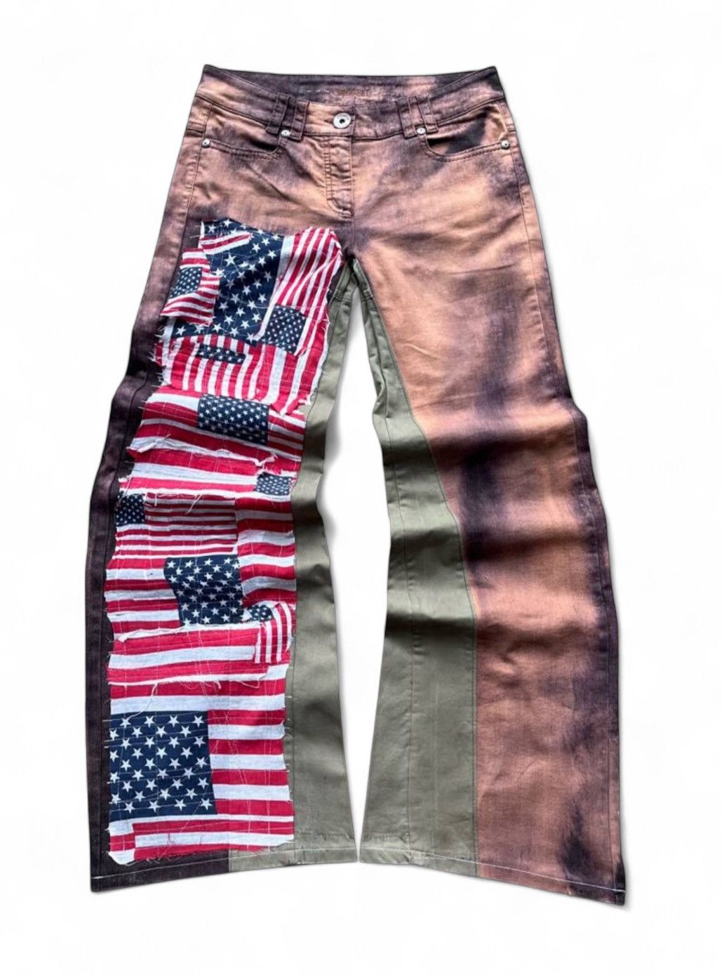 Other Hysteric Glamour Type Handmade Boro Patchwork Rework W6 Size 28" / US 6 / IT 42 - 1 Thumbnail
