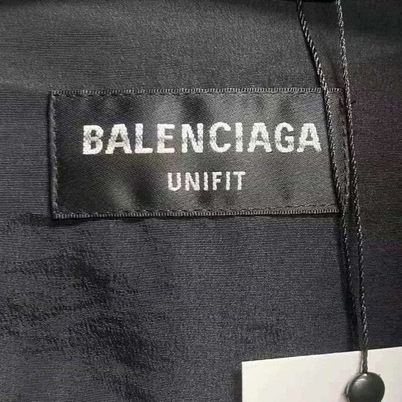 Balenciaga Balenciaga Black, white and blue embroidered logo jacket 25 Size US XXS / EU 40 - 3 Thumbnail