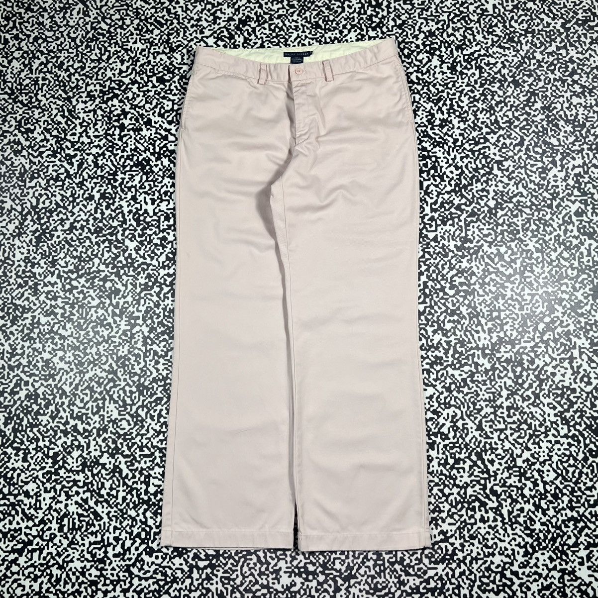 Polo Ralph Lauren Vintage Y2K Polo Ralph Lauren Pink Casual Style Chinos Pants Size 30" / US 8 / IT 44 - 2 Thumbnail