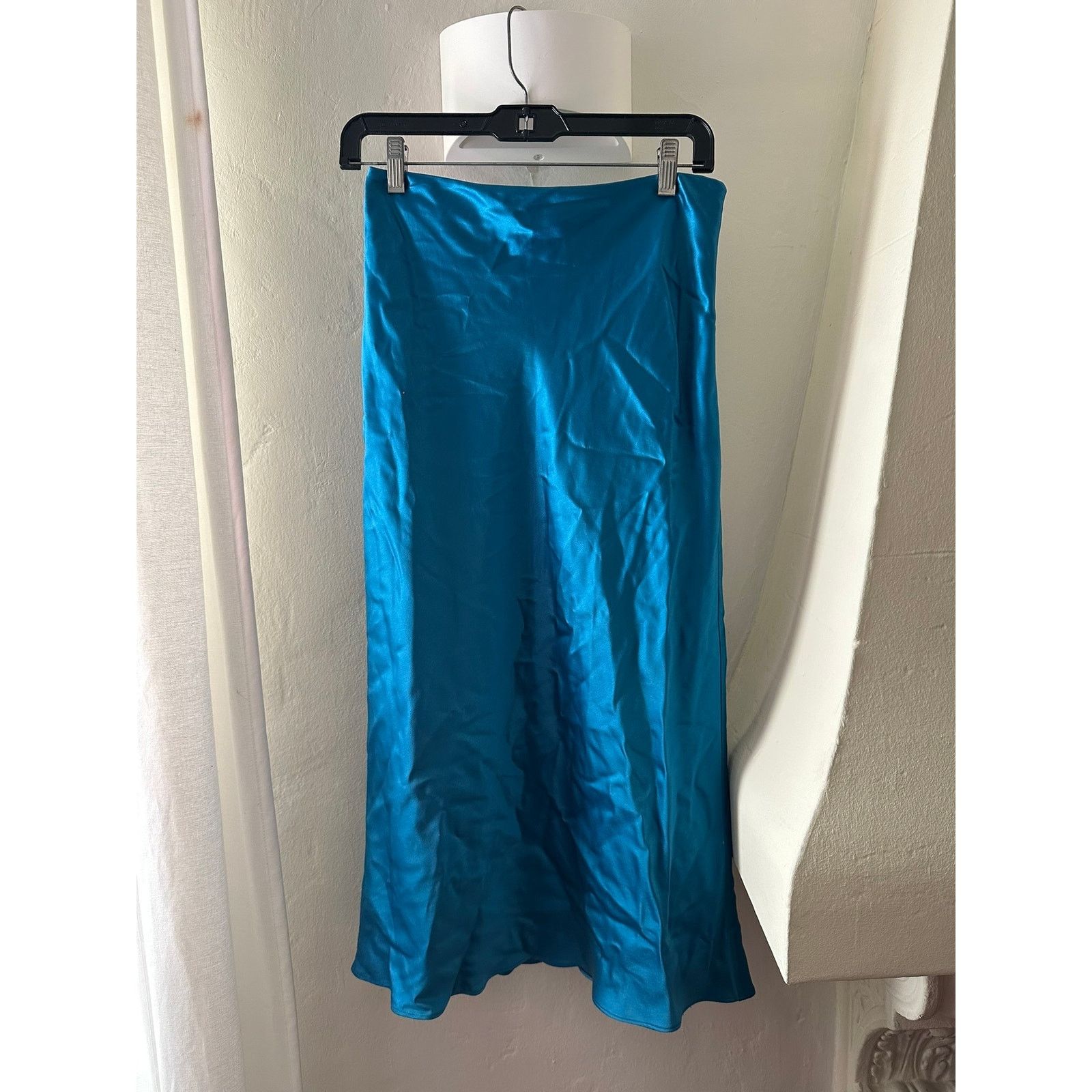 Staud STAUD Midi Length Blue Skirt 4 Size 27" / US 4 / IT 40 - 1 Thumbnail