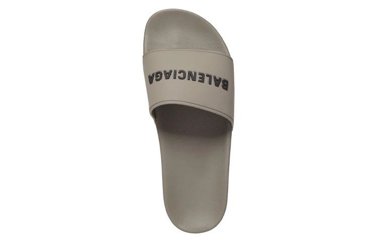 Balenciaga o1la1rc1a0425 Pool Slide Sandals in Grey Size US 6 / EU 39 - 2 Thumbnail