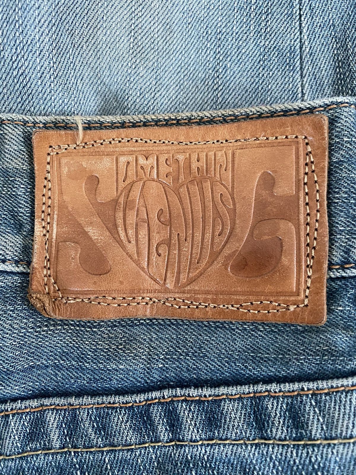 Edwin SUPER FLARE DISTRESS DENIM VENUS SOMETHING BY EDWIN JAPAN Size US 32 / EU 48 - 6 Thumbnail