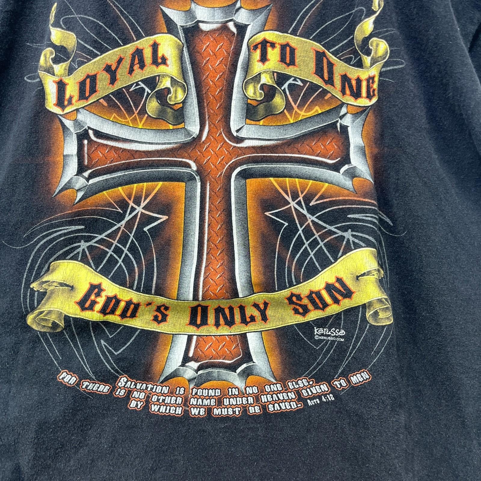 Vintage Vintage Y2K Cross Jesus Bible Sleeveless God Shirt XL Size US XL / EU 56 / 4 - 6 Thumbnail