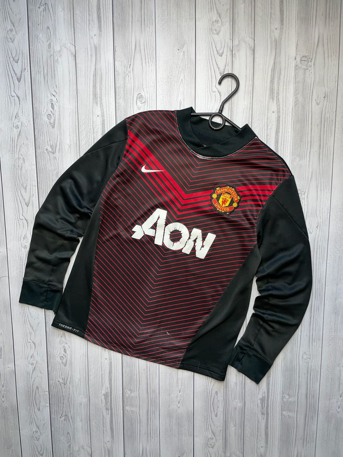 Nike × Vintage Vintage Nike Manchester United soccer jersey sweatshirt L Size US L / EU 52-54 / 3 - 1 Thumbnail
