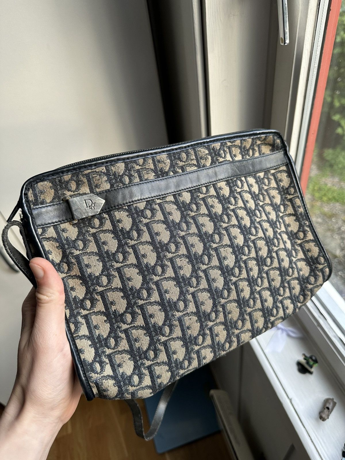 Christian Dior crossbody bag monogram vintage 70s