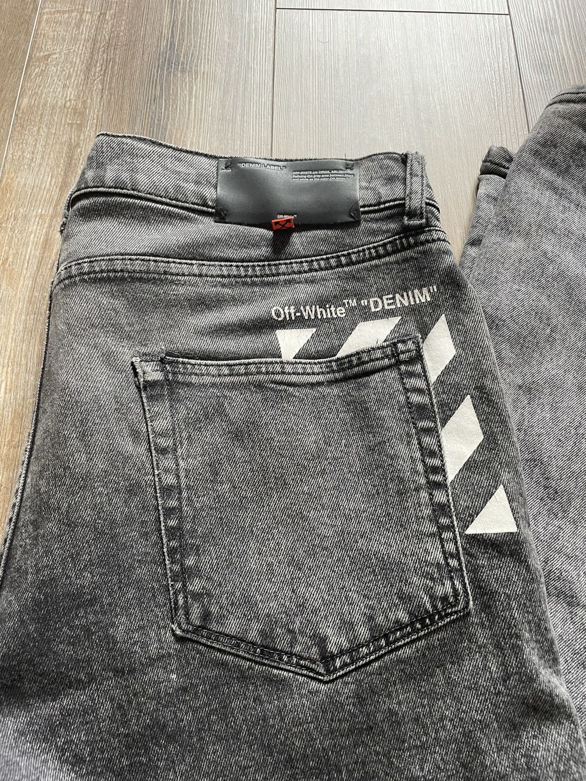 Off-White Off-White logo denim Size US 34 / EU 50 - 4 Thumbnail