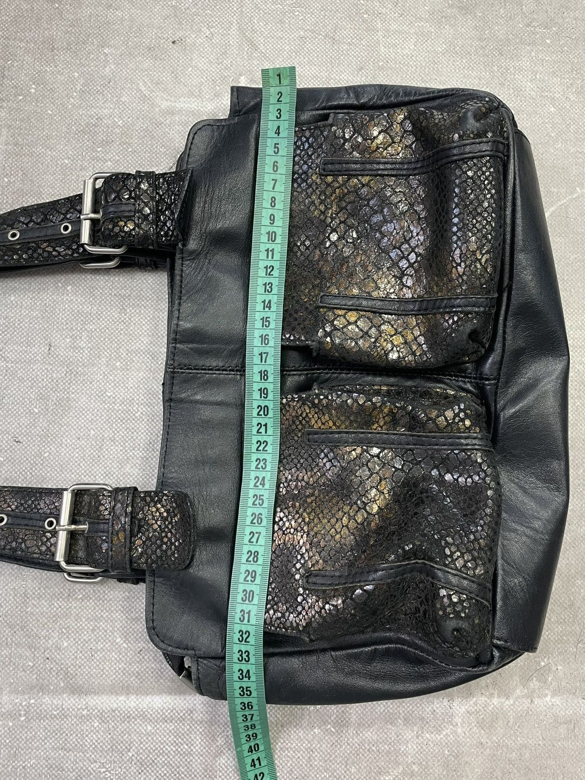 KMRii Kmrii style leather belt gothic classic opium style bag Size ONE SIZE - 15 Thumbnail