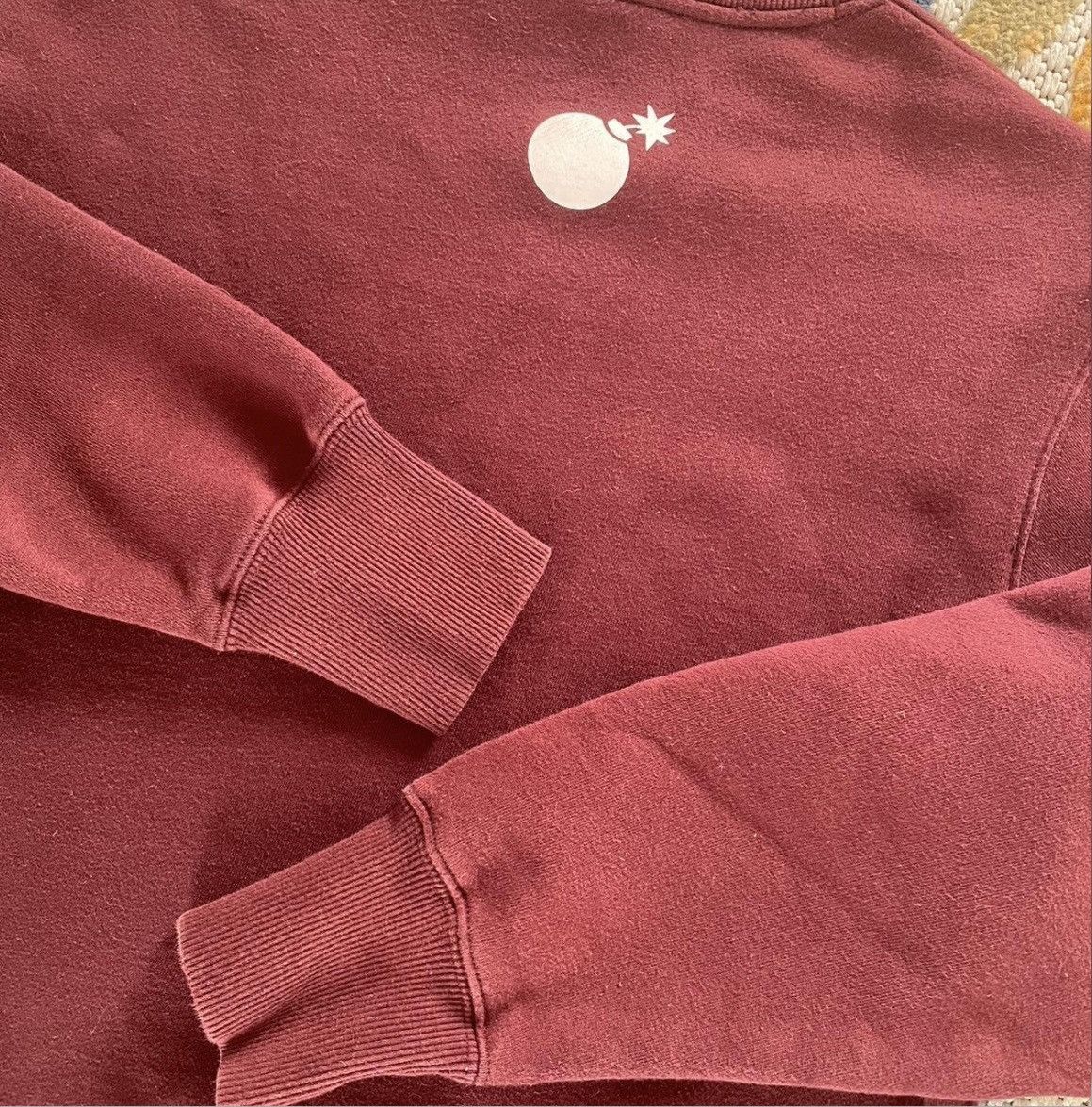 The Hundreds Burgundy The Hundreds Crewneck Size US S / EU 44-46 / 1 - 5 Thumbnail