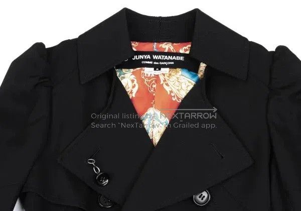 Junya Watanabe Junya Watanabe Black vintage design sense top Size S / US 4 / IT 40 - 5 Thumbnail