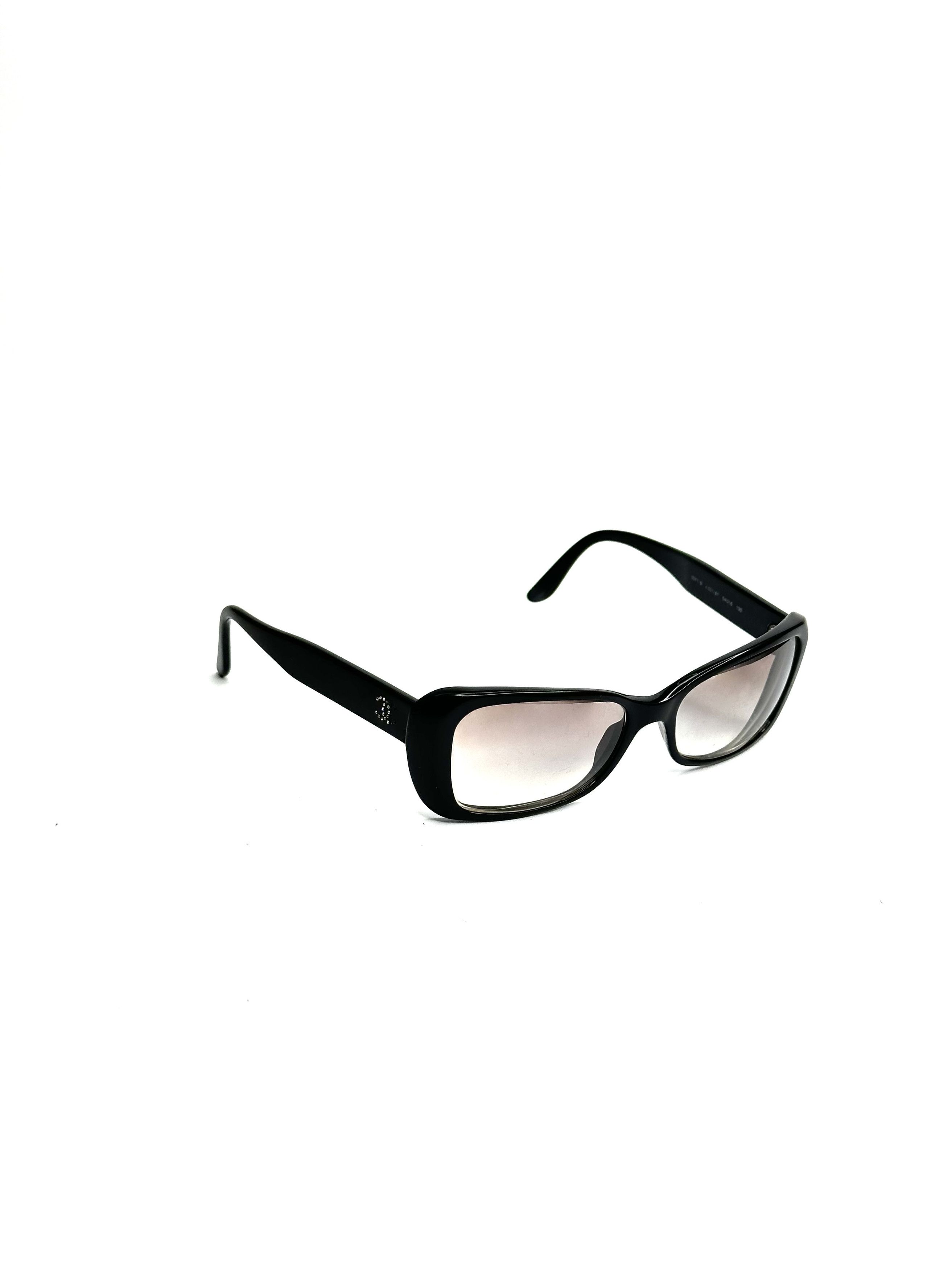 Chanel Chanel shaded slim rhinestones sunglasses Size ONE SIZE - 2 Thumbnail