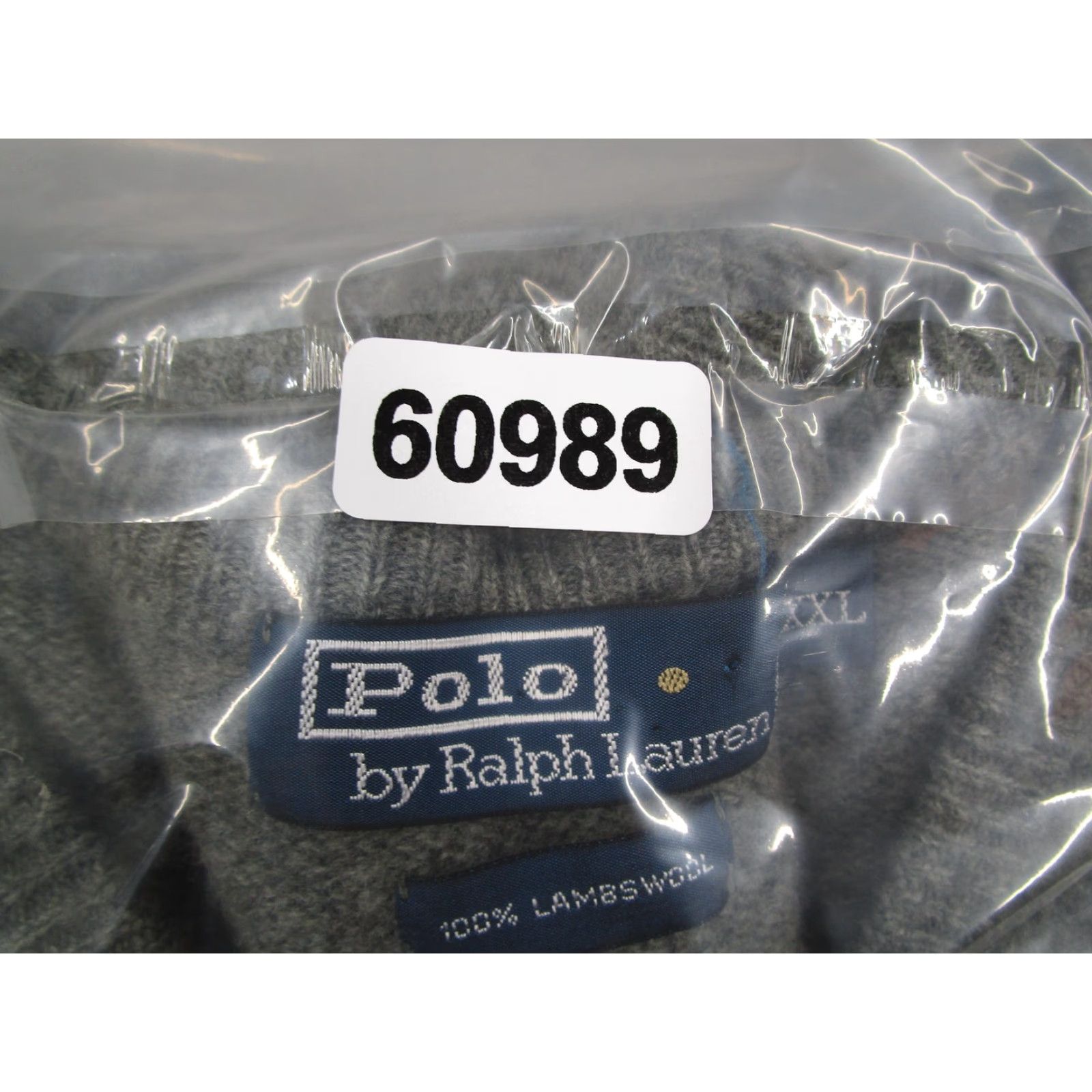Polo Ralph Lauren VINTAGE Polo Ralph Lauren Vest Shirt Mens 2XL Gray Lambswool V Neck Pony Size US XXL / EU 58 / 5 - 8 Thumbnail