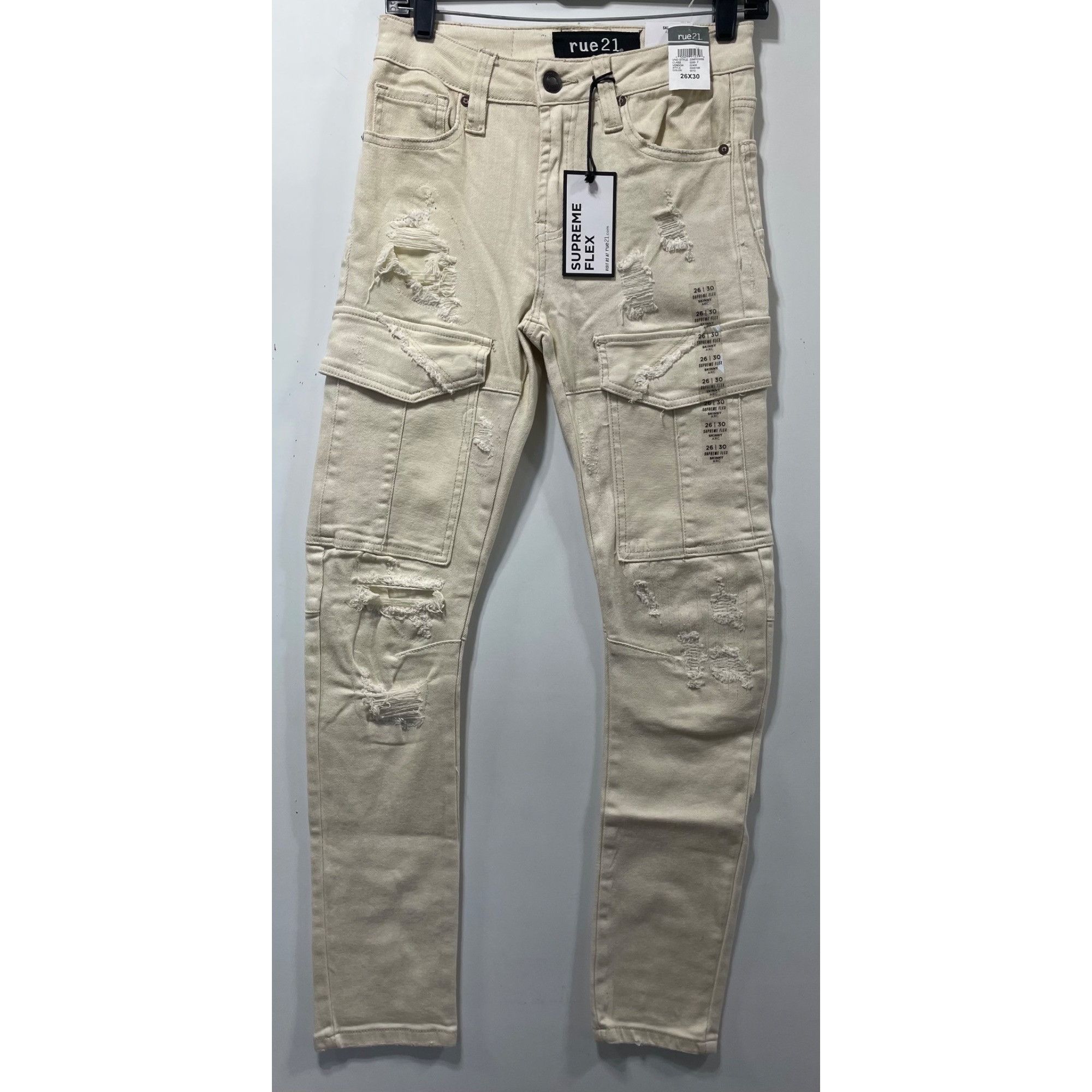 Rue 21 Rue 21 Men s Supreme Flex Skinny ARC Jeans Distressed Be Grailed