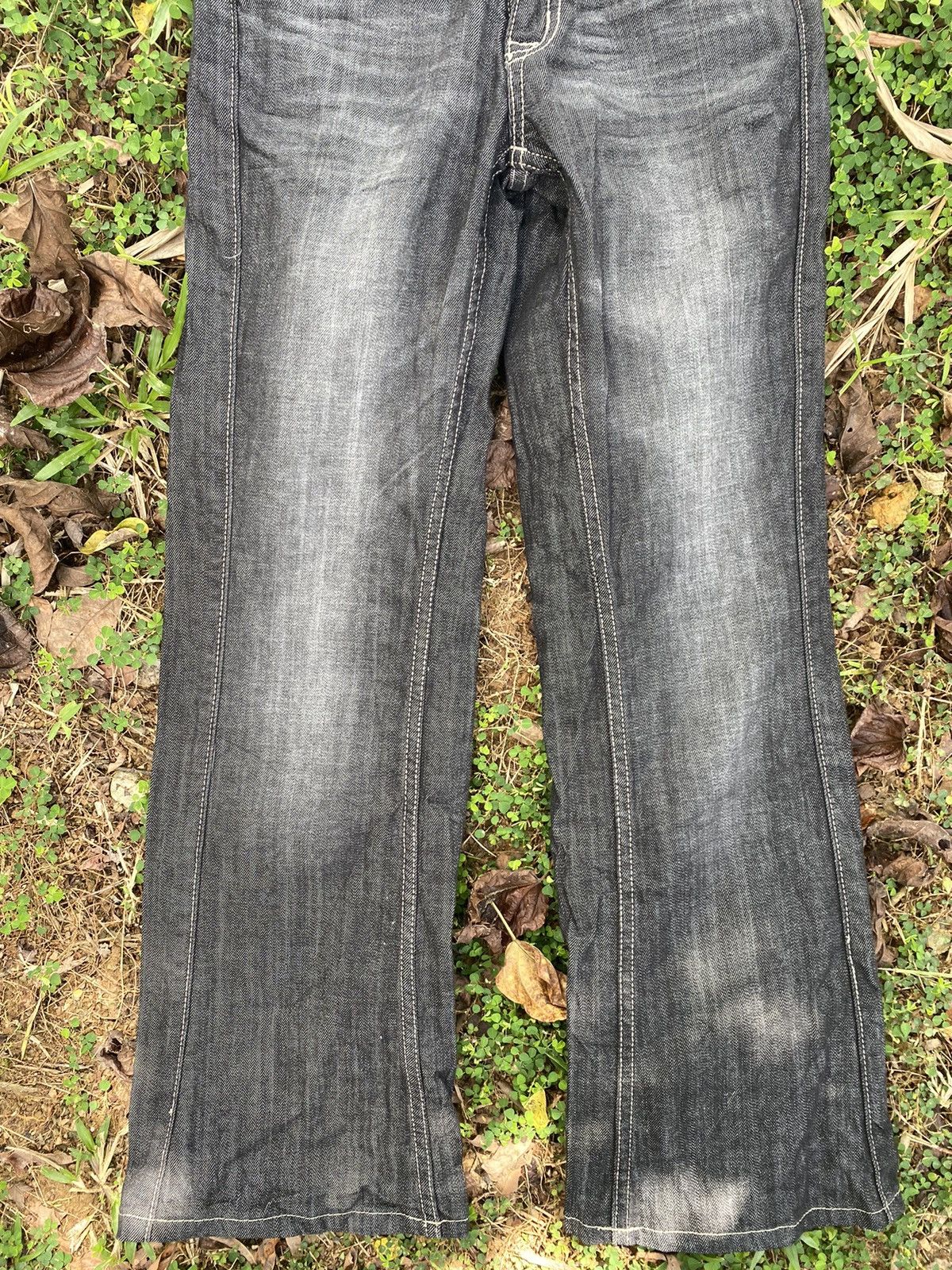 Japanese Brand black denim Size 24" / US 00 / IT 34 - 3 Thumbnail