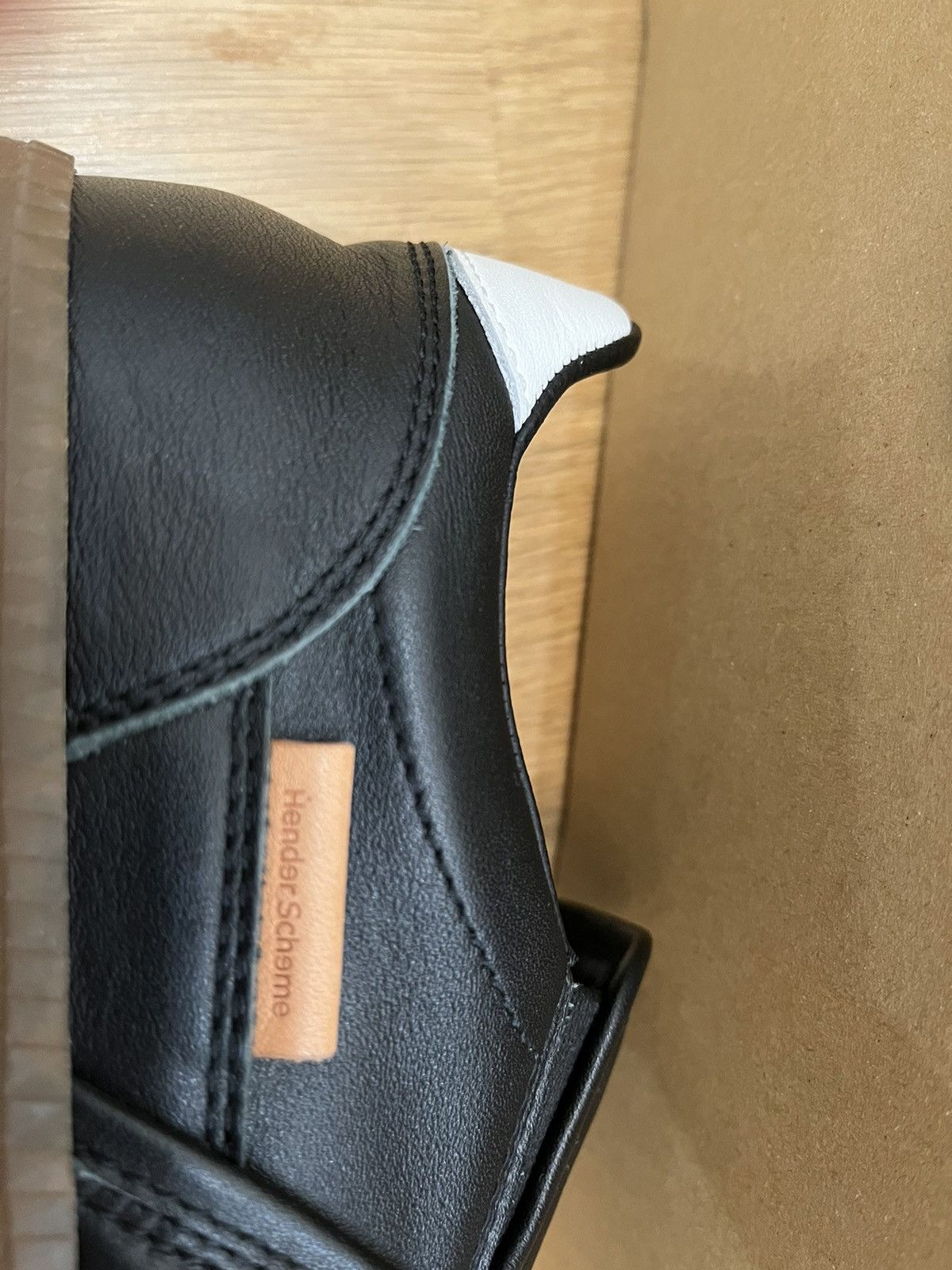 Hender Scheme Hender Scheme Derrida Black Slip On Sneakers Size US 8 / EU 41 - 5 Thumbnail