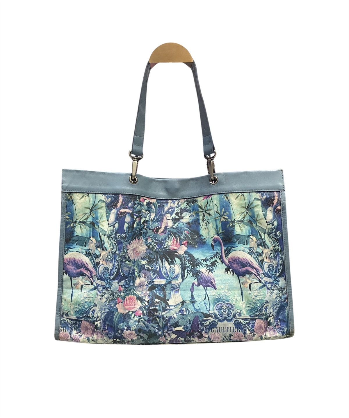 Jean Paul Gaultier Vintage Jean Paul Gaultier "Paradise” Flamingo Tote Bag Size ONE SIZE - 1 Thumbnail