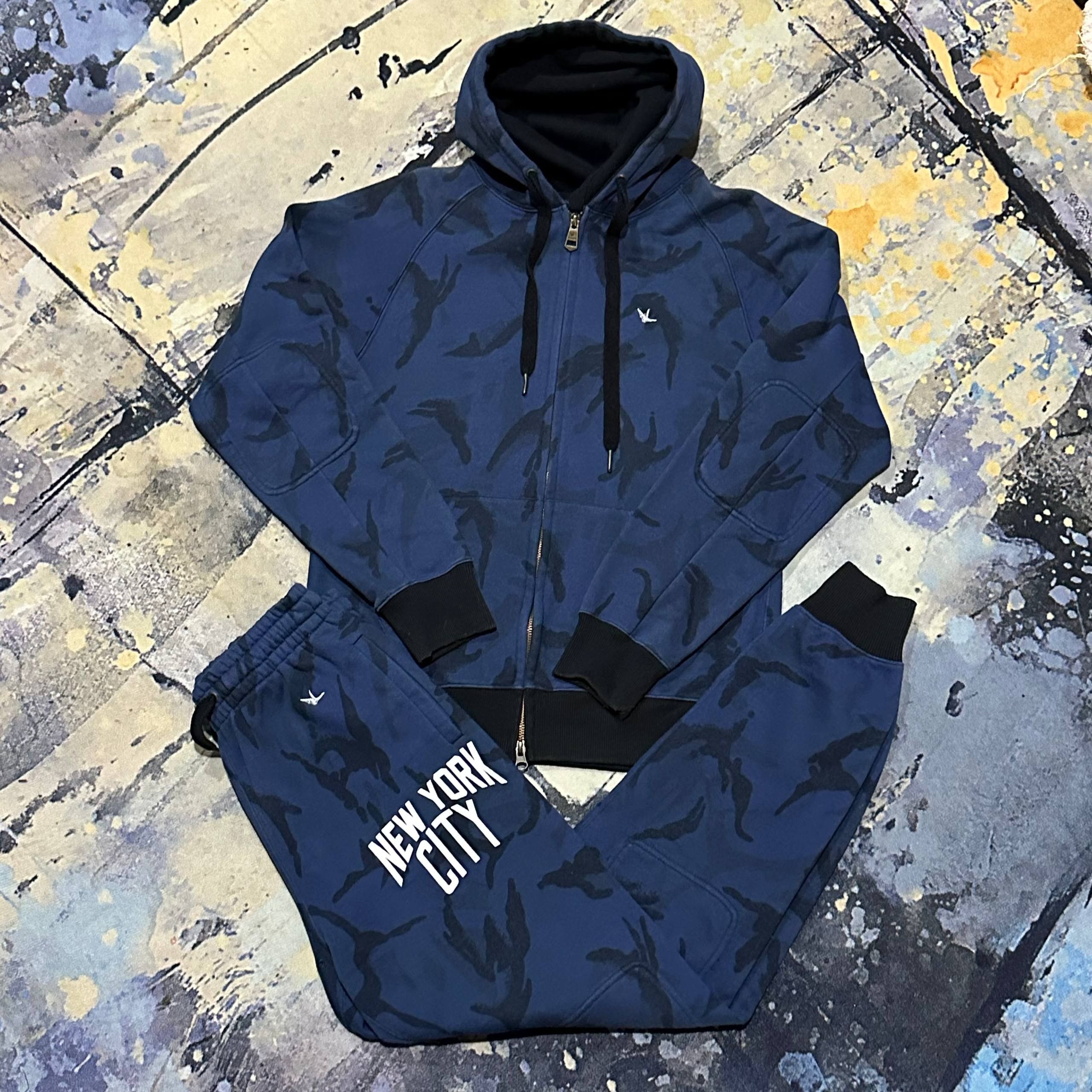 Number Nine x 1PIU1UGUALE3 New York City Hoodie 2000s