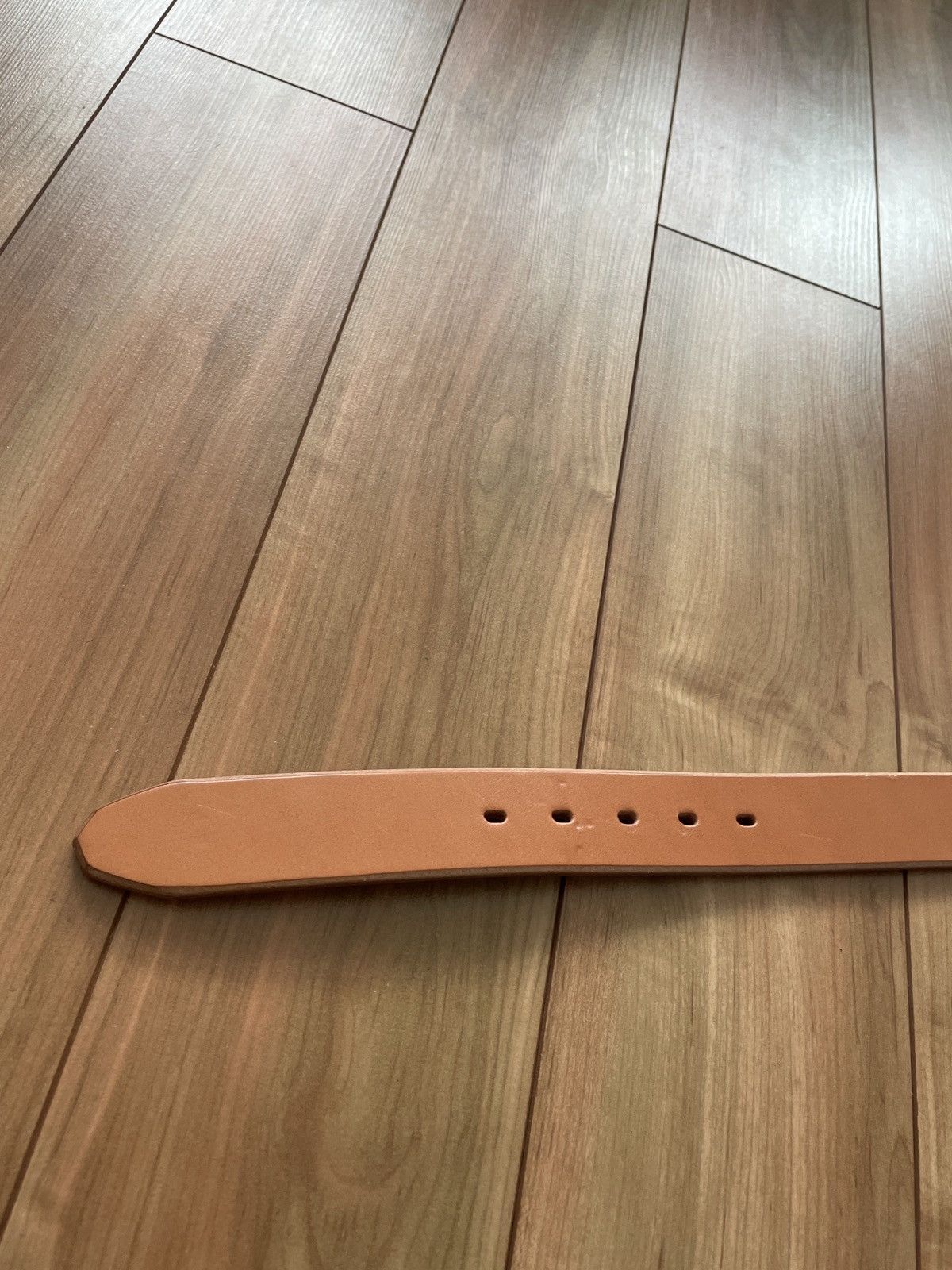 The Flat Head Plate Buckle Belt Size 36 - 4 Thumbnail