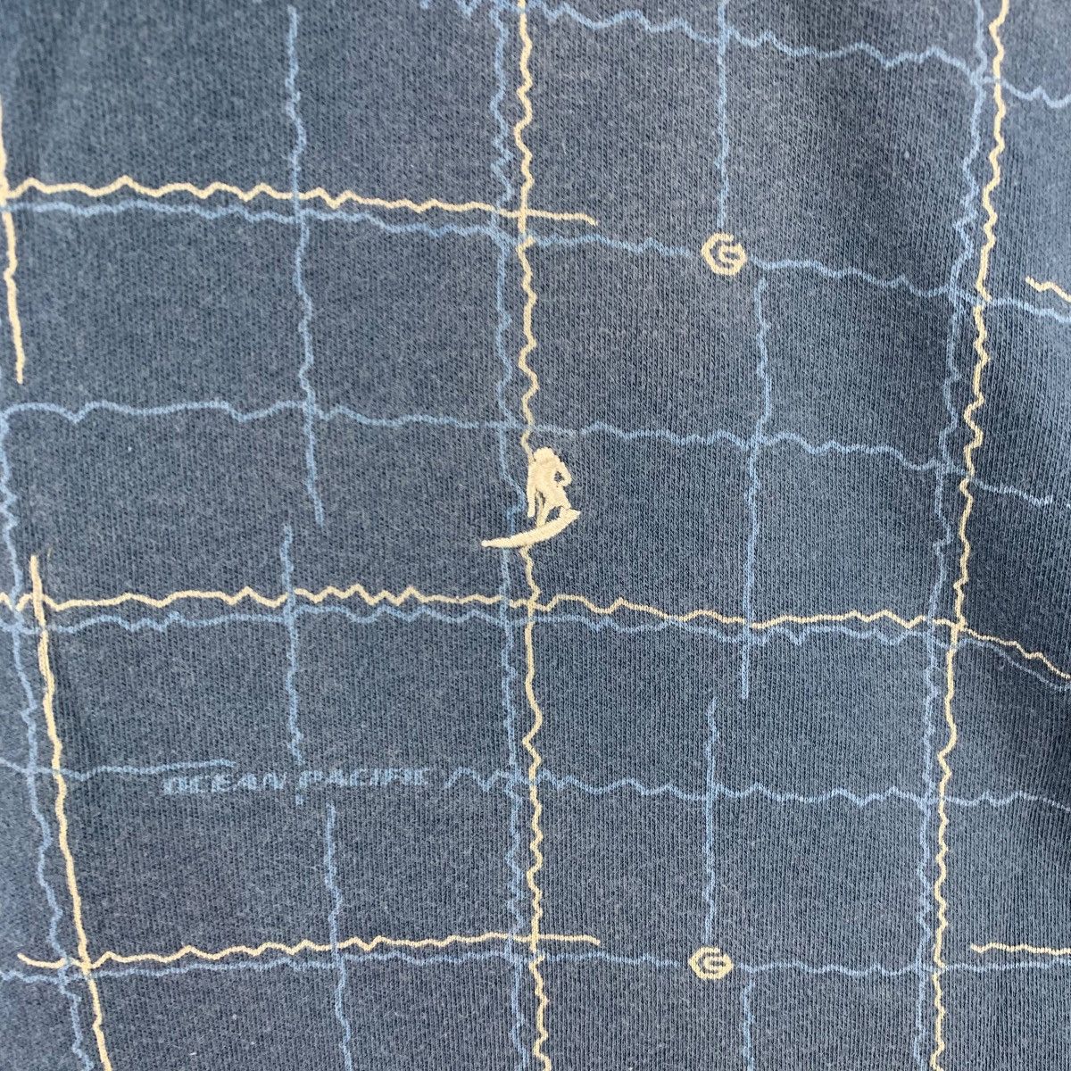 Vintage Vintage OCEAN PACIFIC OP Natural Sun Faded Polo Tee Shirt Size US M / EU 48-50 / 2 - 3 Thumbnail