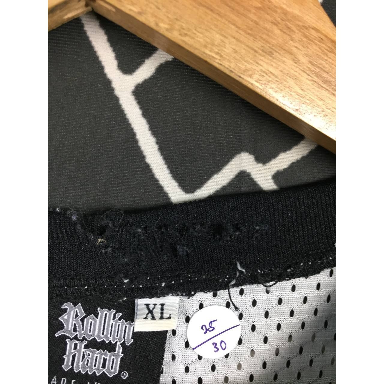 Vintage Vtg Distressed Rollin Hard Lowrider Street Style Mesh Jersey Size US XL / EU 56 / 4 - 17 Thumbnail