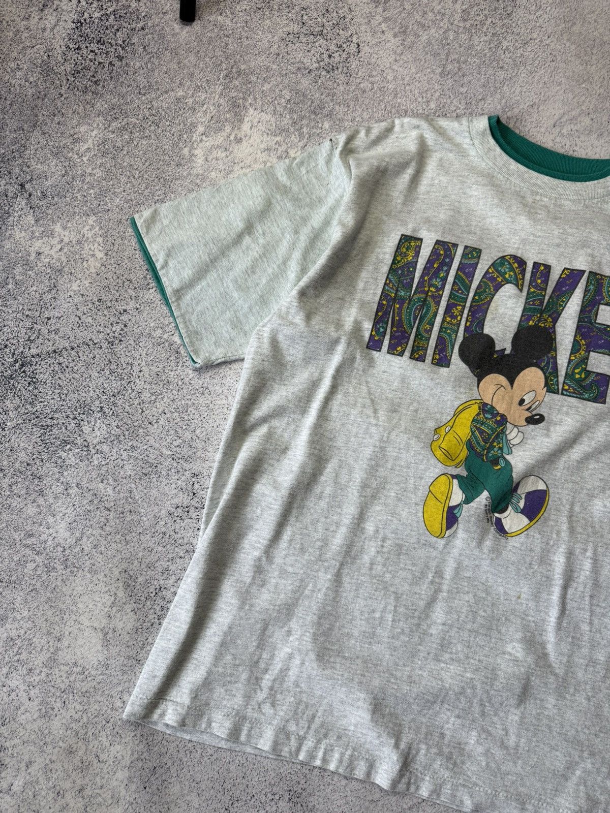 Mickey Mouse Vintage Mickey Mouse Florida T-Shirt 90s Rare Size US XL / EU 56 / 4 - 2 Thumbnail