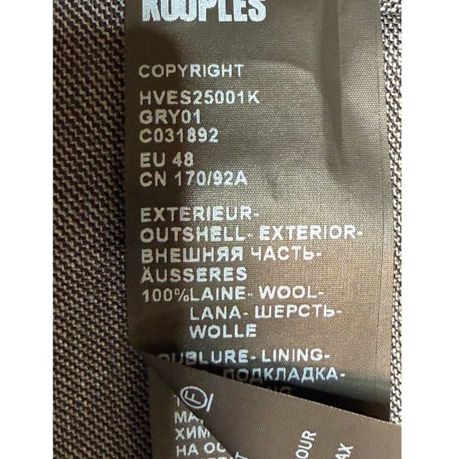 The Kooples The Kooples Gray Wool Blazer EU 48 (US 38) New w/ Tags Size 38R - 6 Thumbnail