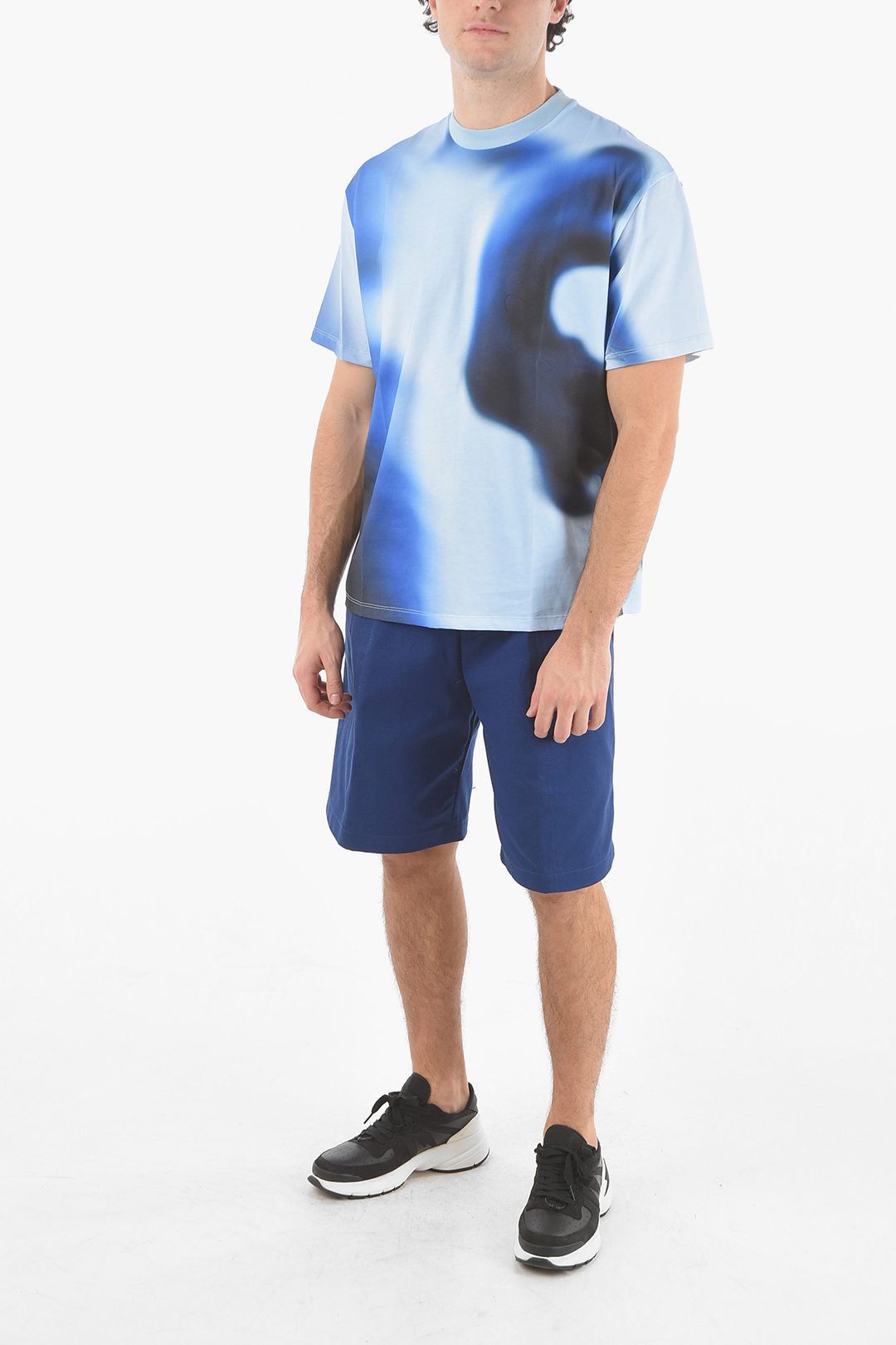 og1mm0823 Crewneck T-Shirt in Blue